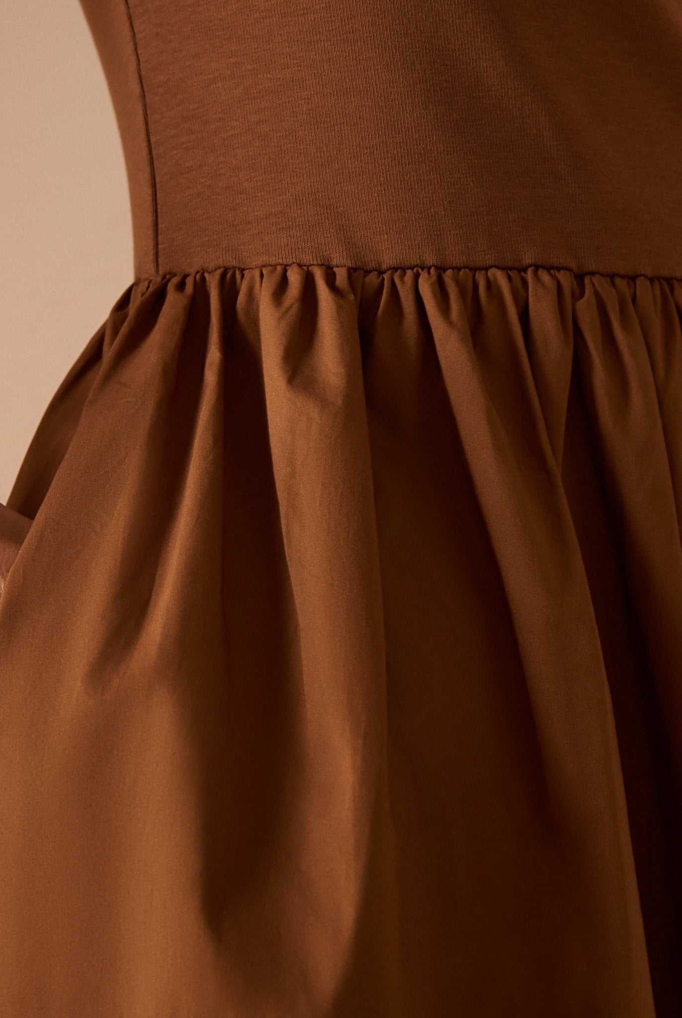 Short Sleeve Poplin Dress - shopaleena