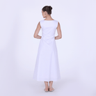Sleeveless Cotton Blended dress - shopaleena
