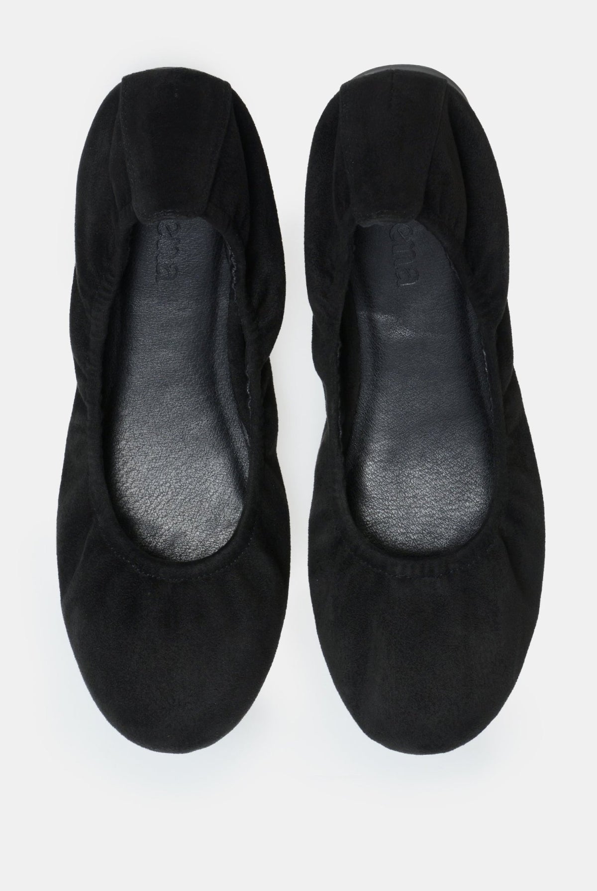 Suede Elastic Ballet Flats - shopaleena