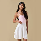 Swim Skirt with Flattering Silhouette - shopaleena