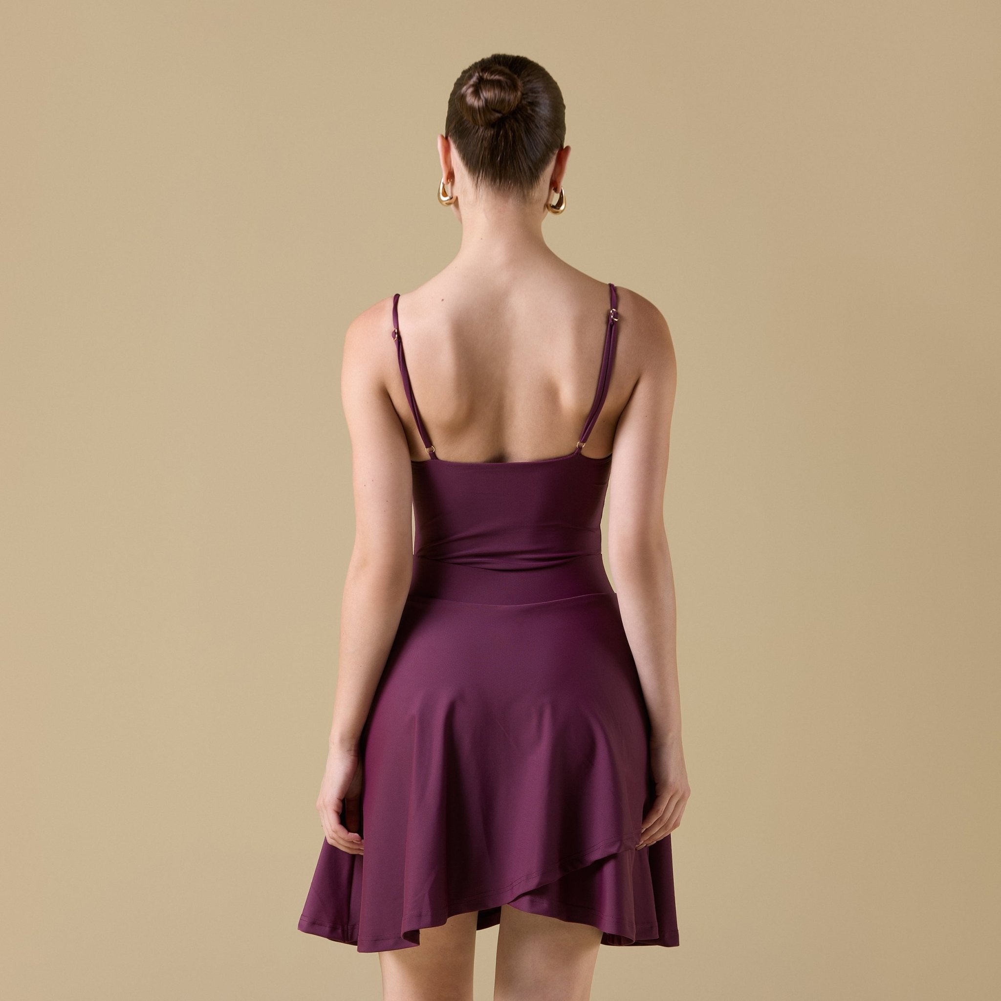 Swim Skirt with Flattering Silhouette - shopaleena