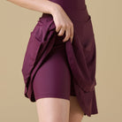 Swim Skirt with Flattering Silhouette - shopaleena