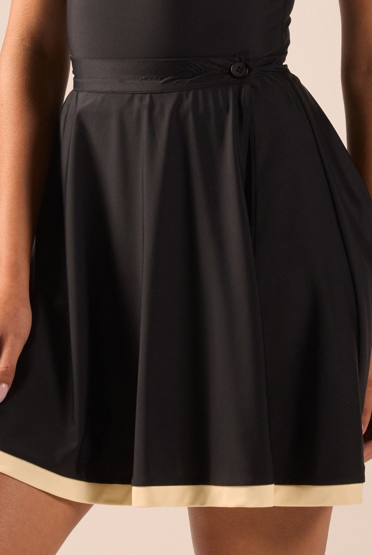 Swim Skirt with Trim - shopaleena