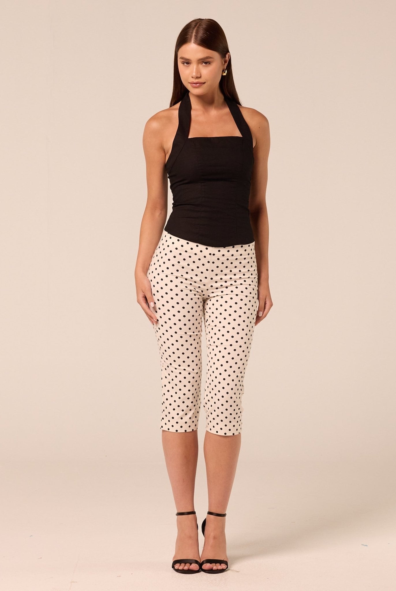 Tie Back Cotton-Linen Top - shopaleena