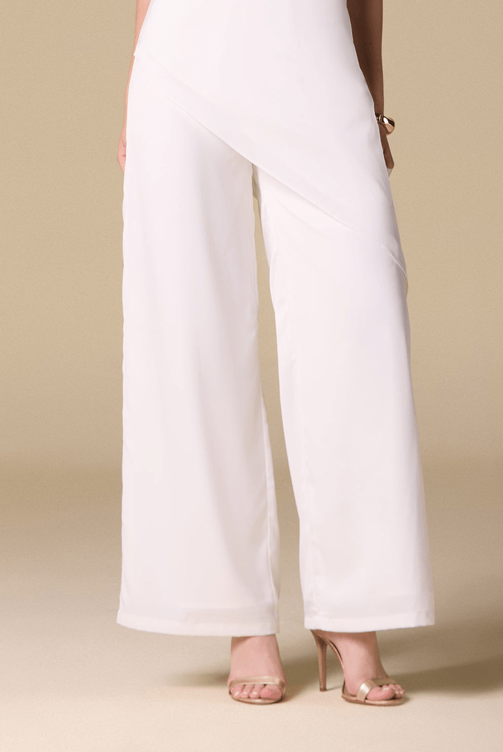 Wide - Leg Satin Pants - shopaleena
