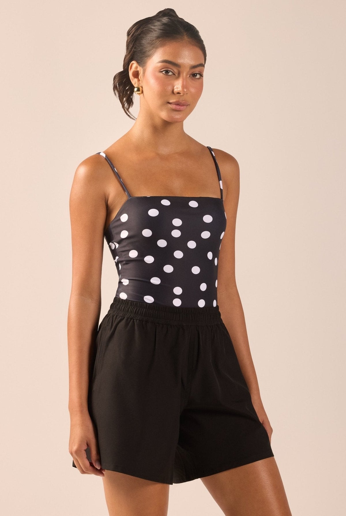 Wide Leg Swim Shorts - shopaleena