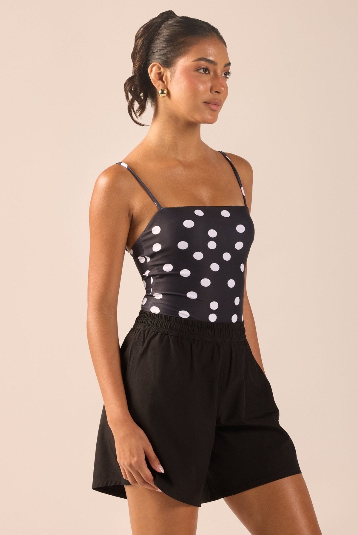 Wide Leg Swim Shorts - shopaleena