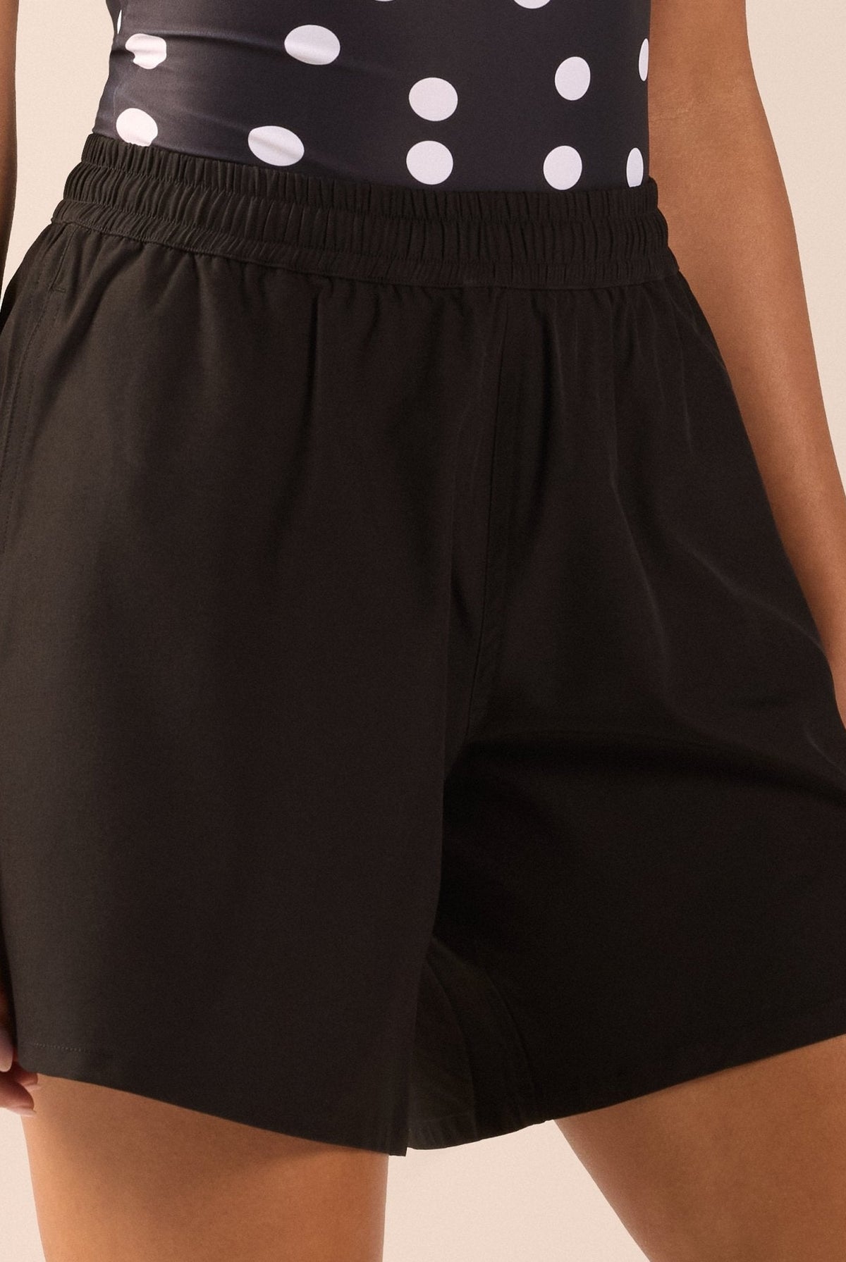 Wide Leg Swim Shorts - shopaleena