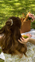Aleena Medium Silk Scrunchie set - shopaleena