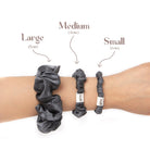 Aleena Medium Silk Scrunchie set - shopaleena