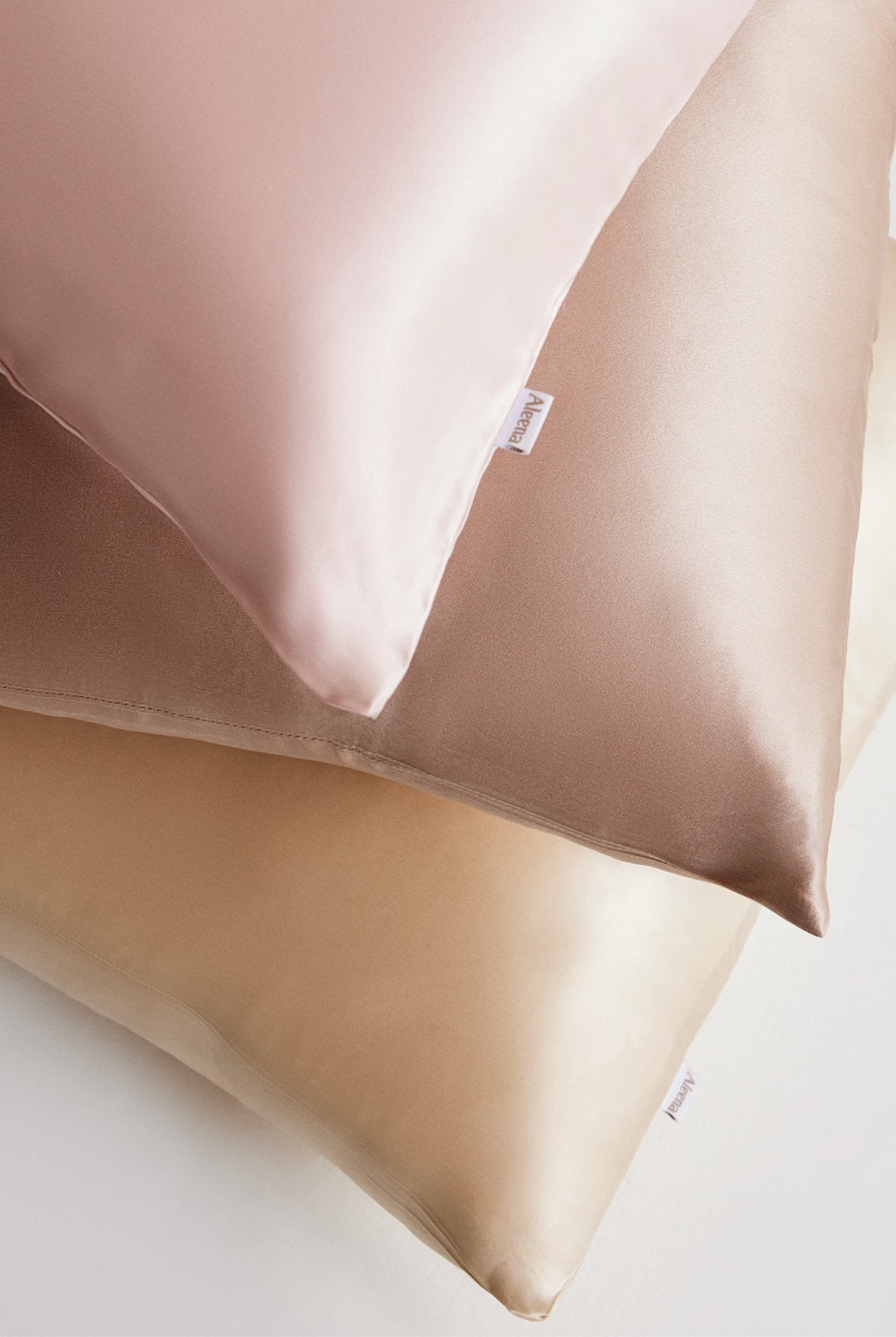 Aleena™ Silk Pillowcase (2 Pillowcases) - shopaleena