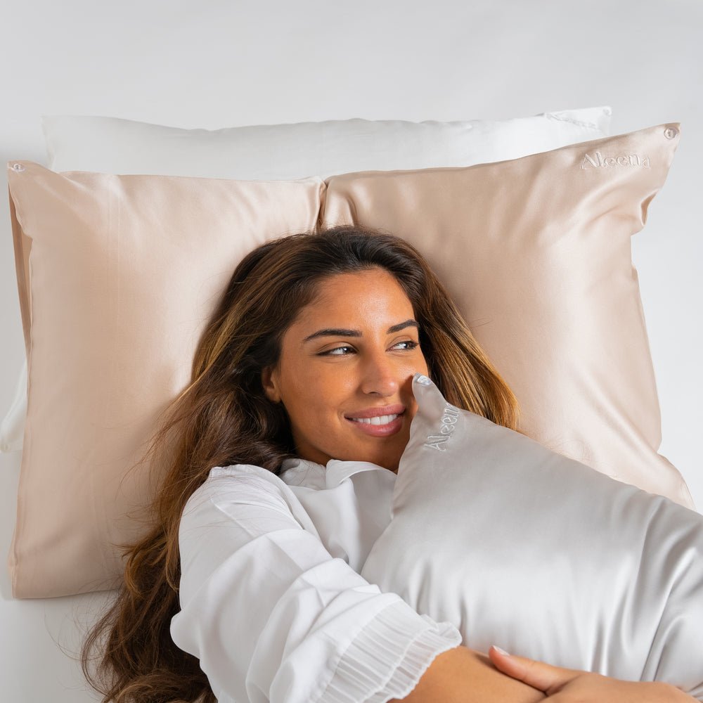 Aleena™ Silk Pillowcase Three Cases in One - shopaleena