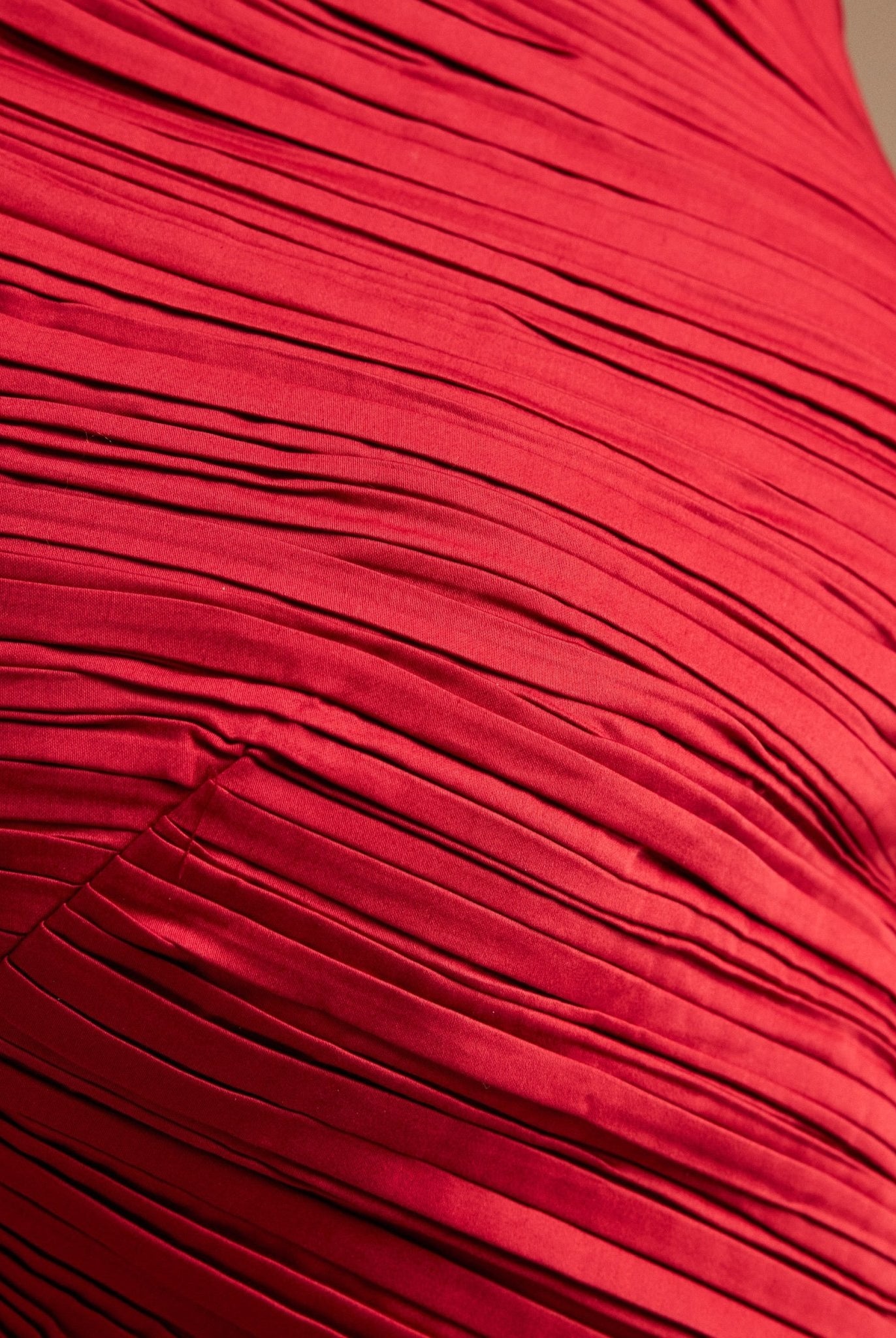 Asymmetric Ruffled Poplin Midi Dress - shopaleena