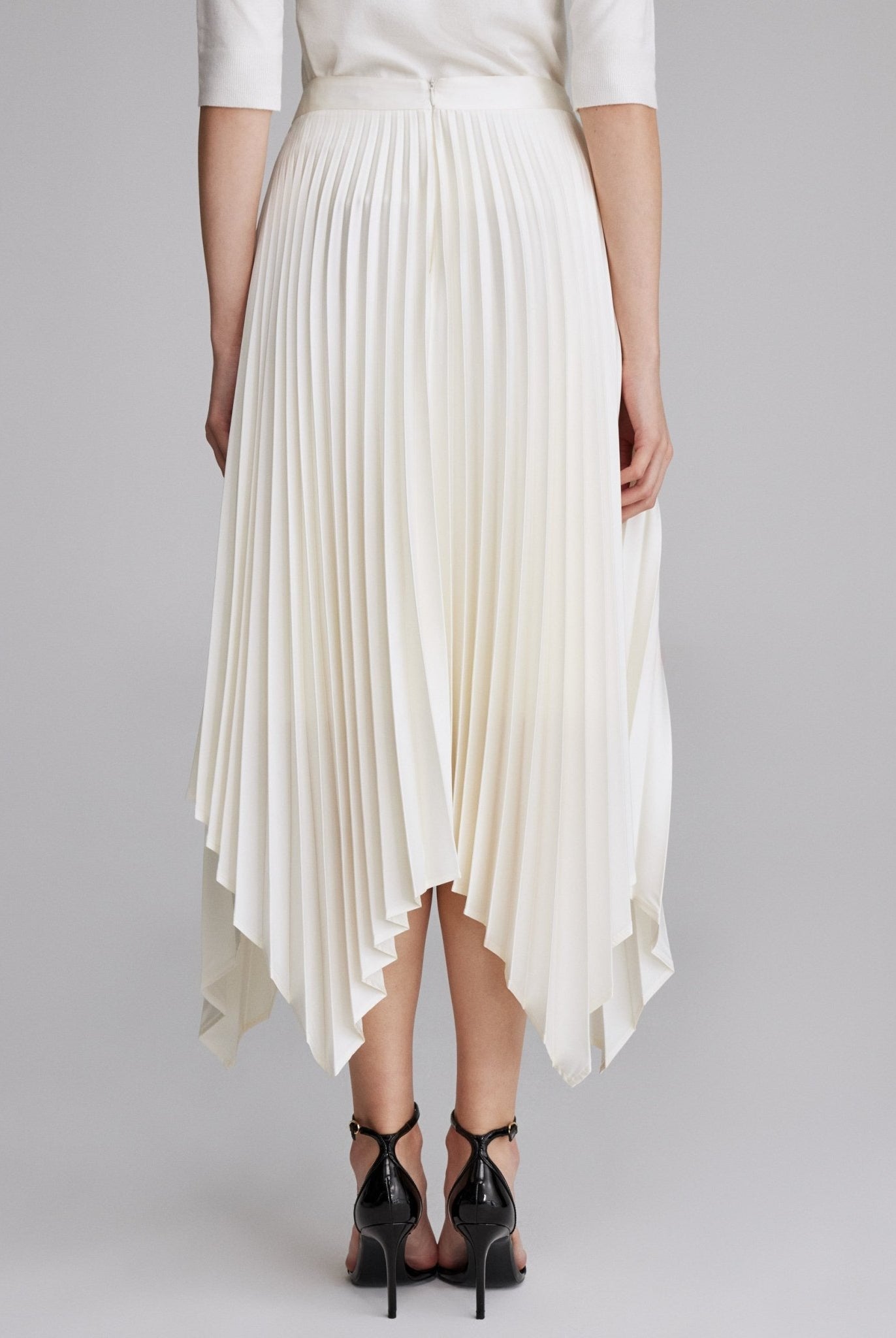 تنورة بقصة غير متماثلة - shopaleena