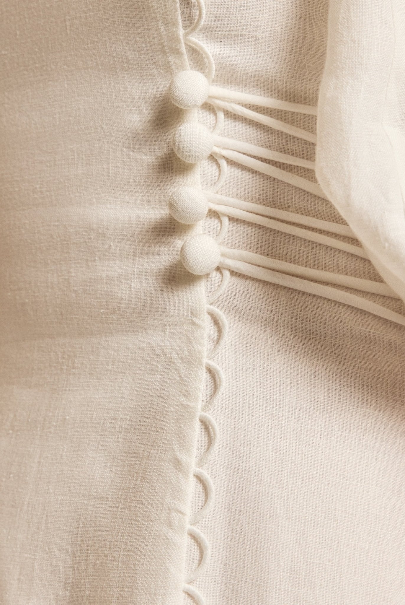 Crew Neck Balloon Sleeve Midi Dress - shopaleena