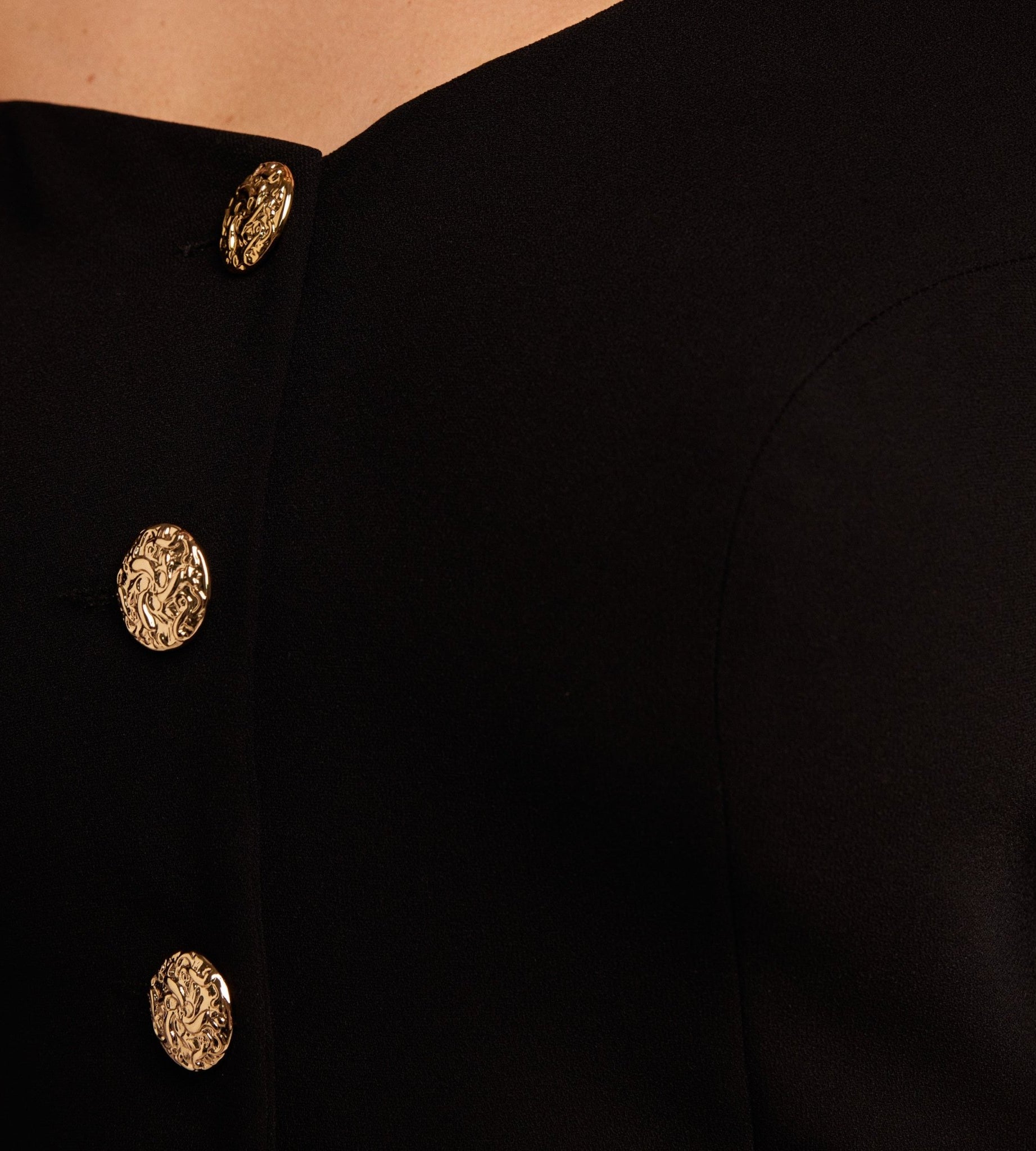 Dropped Shoulder Blazer - shopaleena