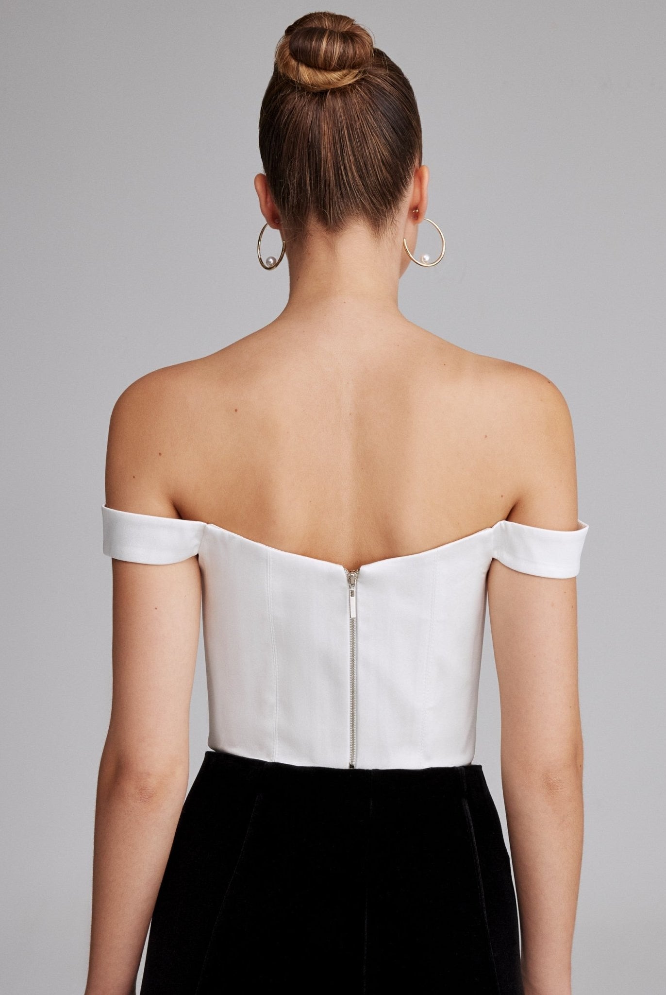 Off Shoulder Corset Top - shopaleena