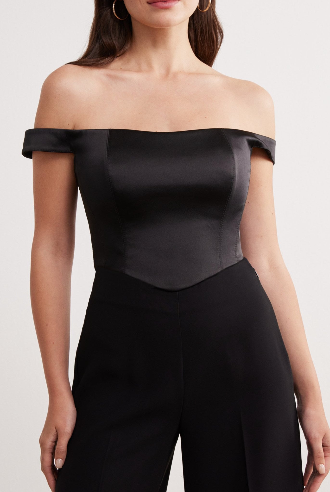 Off Shoulder Corset Top - shopaleena