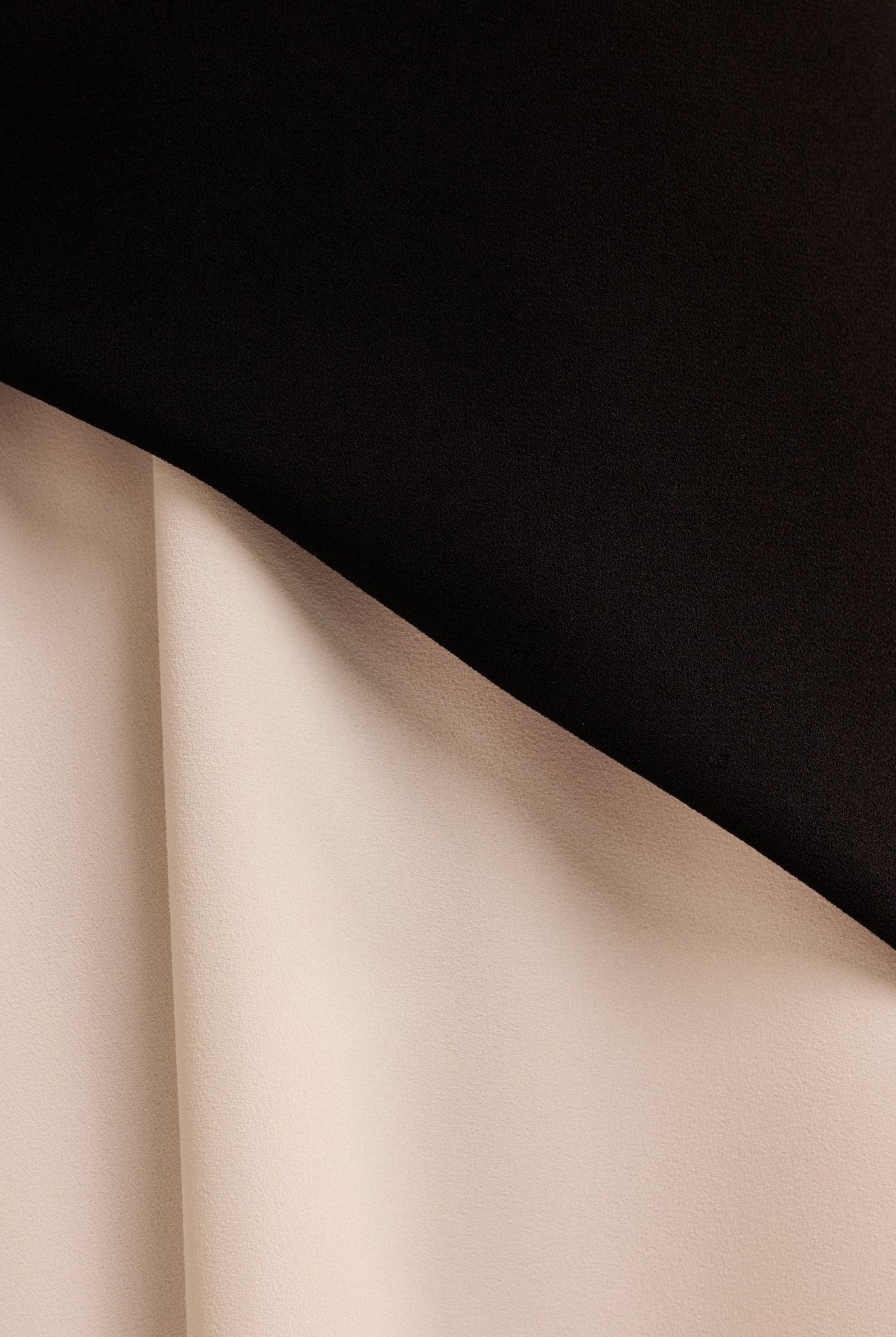 One Shoulder Crepe Midi Dress With Pleats - shopaleena