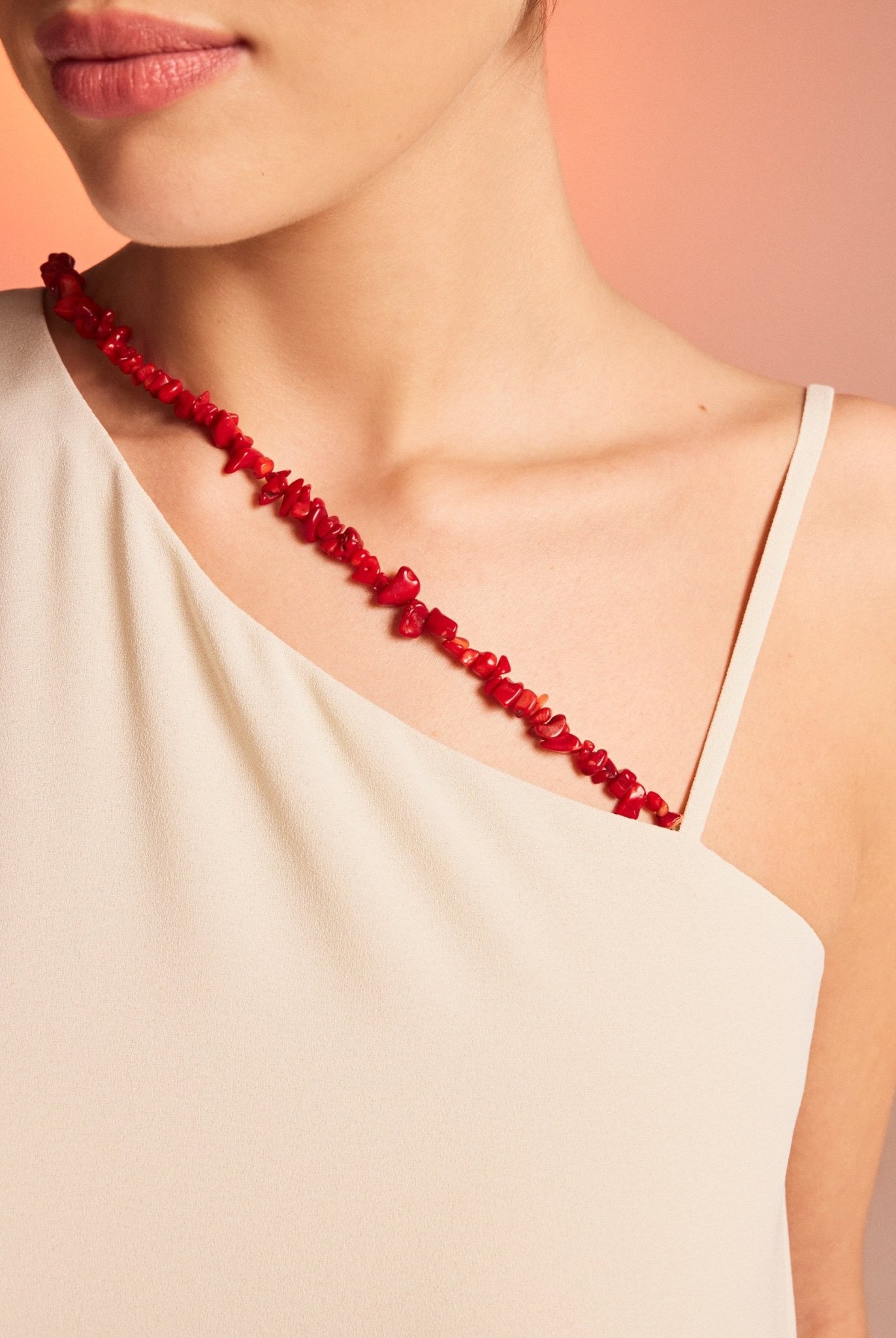 One Shoulder Long Sleeve Crepe Kaftan - shopaleena