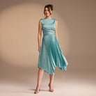 Wrap Sleeveless Midi Dress - shopaleena