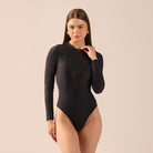 Black 3-Piece Swim Set - shopaleena