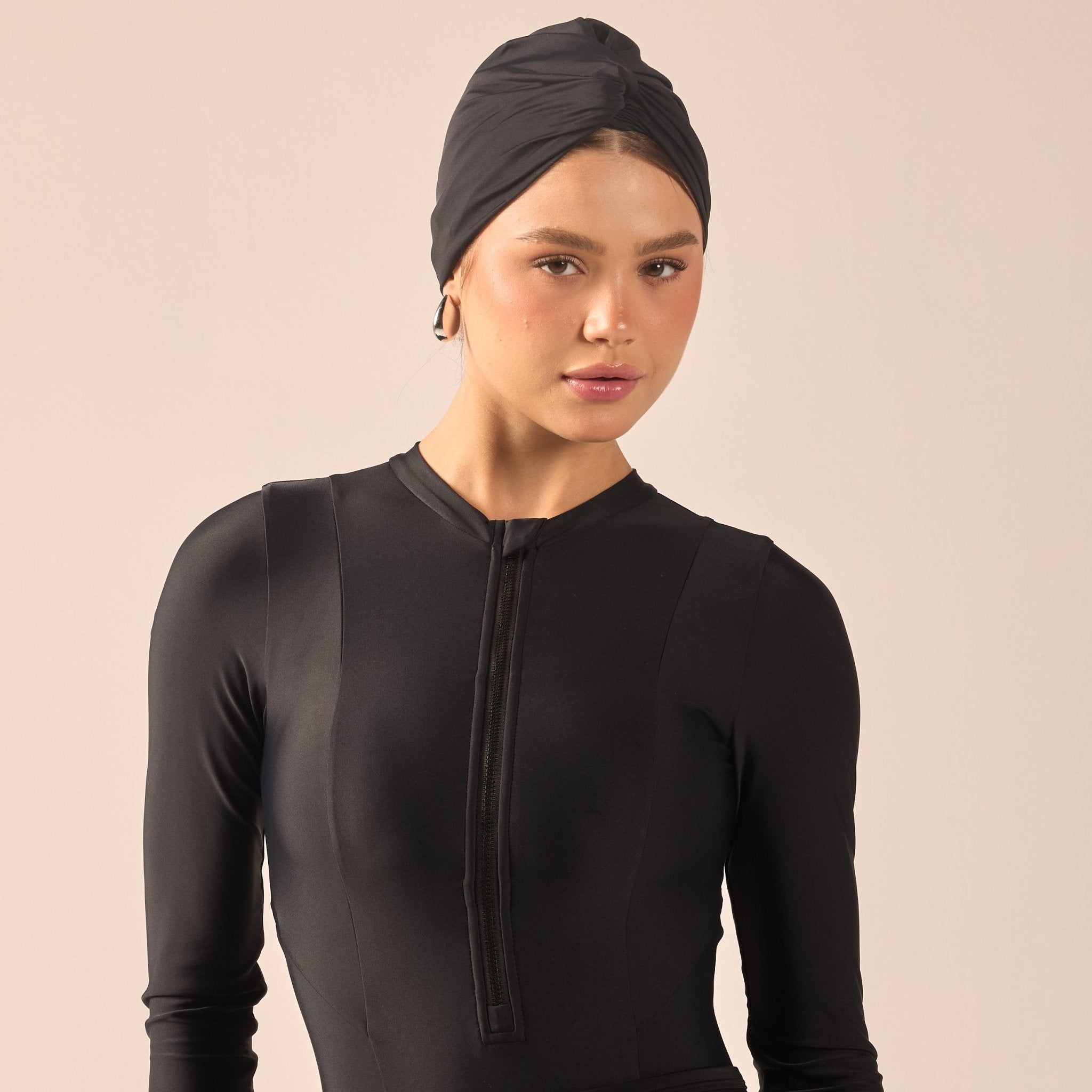 Black 3-Piece Swim Set - shopaleena