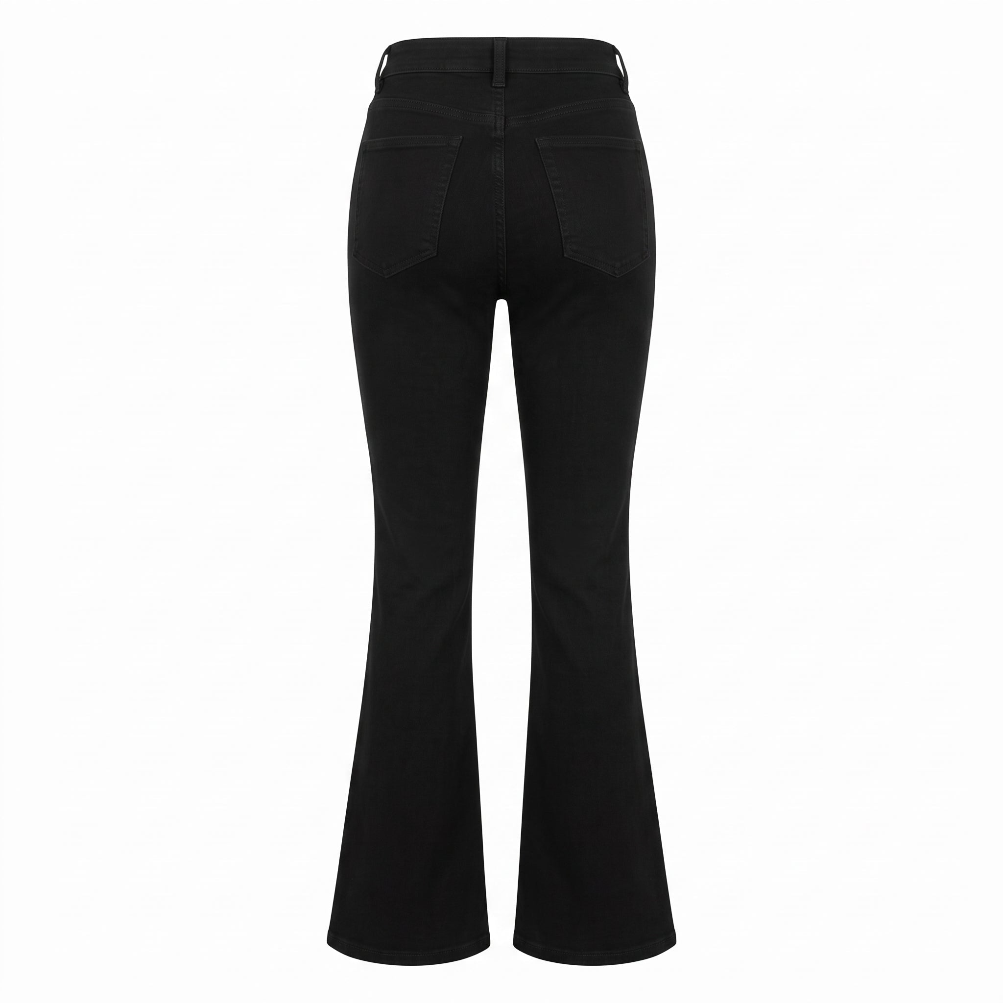 Black Flare Jeans - shopaleena