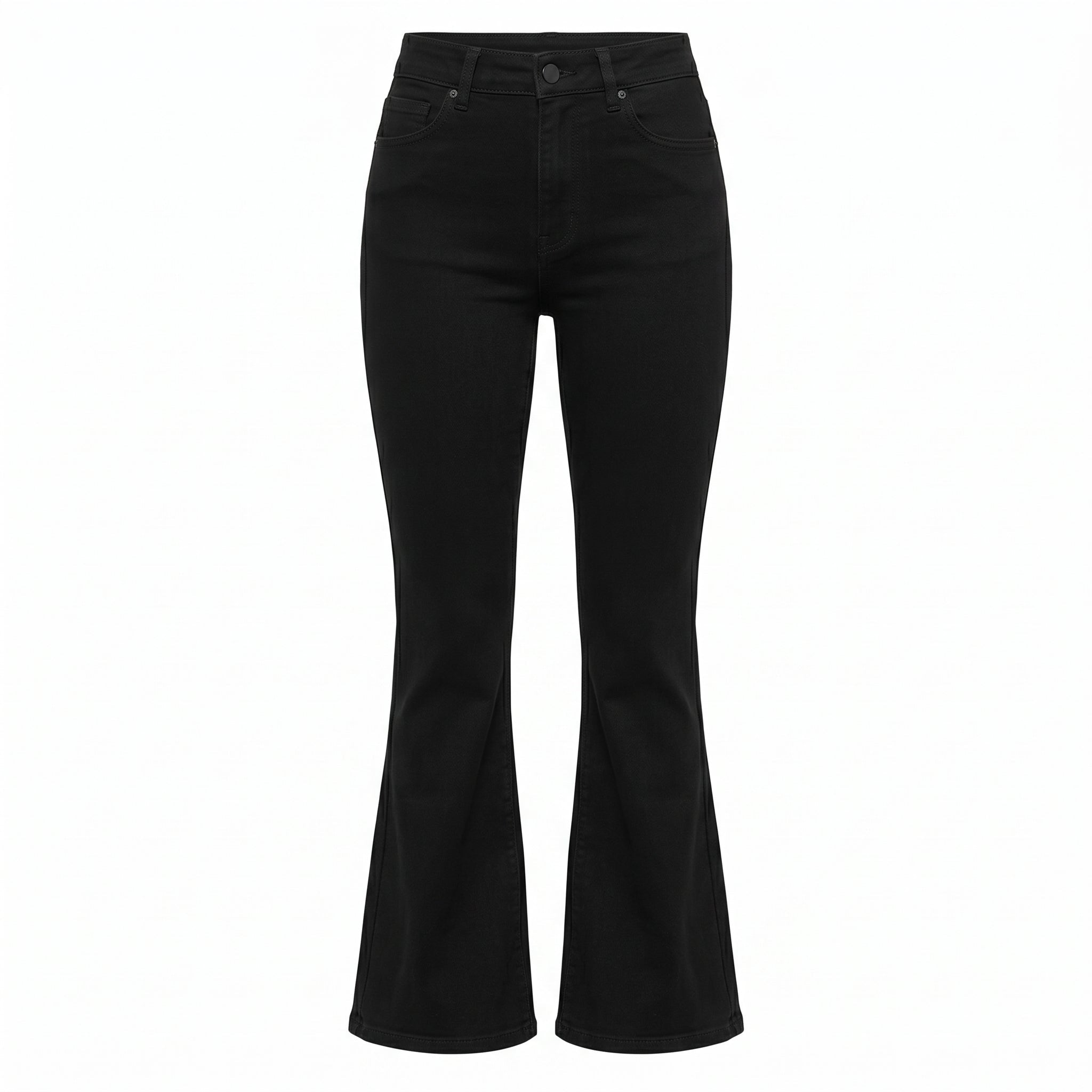 Black Flare Jeans - shopaleena