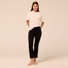 Black Straight Leg Jeans - shopaleena