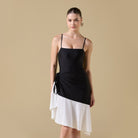 Black & White Swim Skirt - shopaleena
