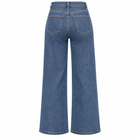 Blue Wide Leg Jeans - shopaleena