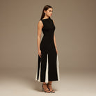 Boat Neckline Long Dress - shopaleena