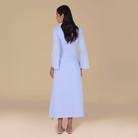 Buttoned Wrap Shirt Dress - shopaleena