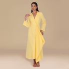 Buttoned Wrap Shirt Dress - shopaleena
