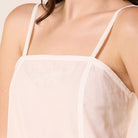 Cotton Crochet Lace Trim Dress - shopaleena