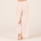 Cotton Crochet Lace Trim Pants - shopaleena