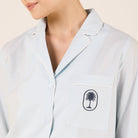 Cotton Notched Collar Shirt - shopaleena