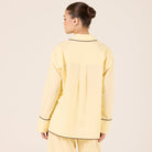 Cotton Shirt with Front Bows - shopaleena