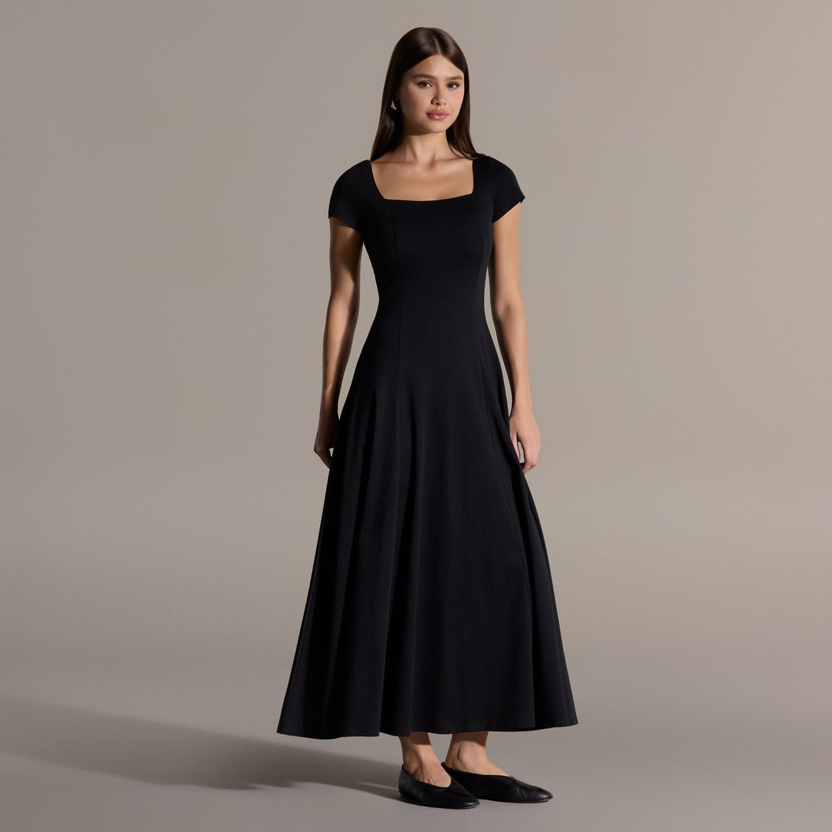 Cotton Under Abaya Dress - shopaleena