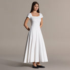 Cotton Under Abaya Dress - shopaleena