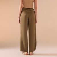 Crossed Hip Wide Leg Pant - shopaleena