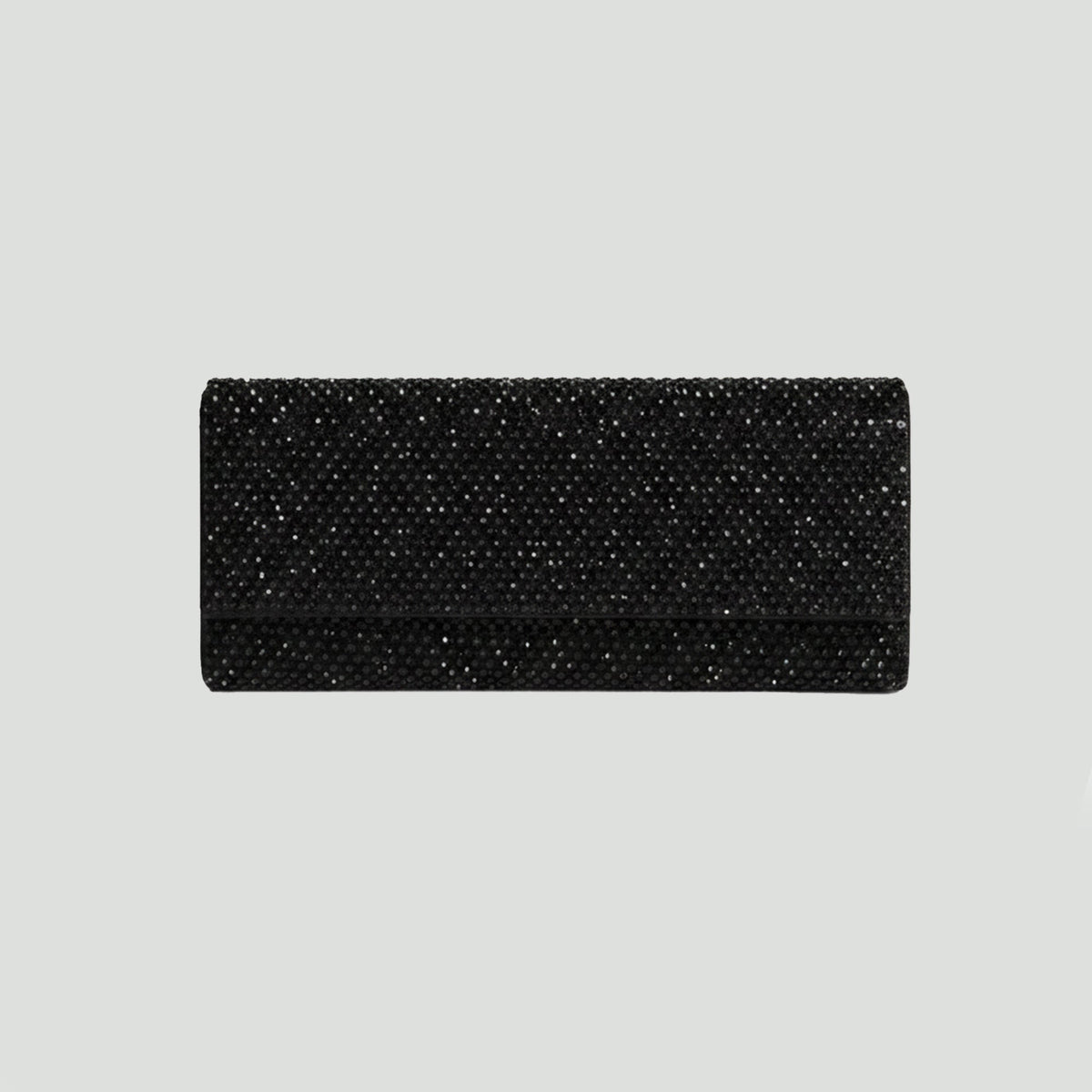 Crystal-Embellished Clutch - shopaleena