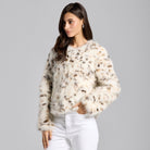Faux Bobcat Fur Jacket - shopaleena