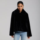Faux Mink Fur Jacket - shopaleena