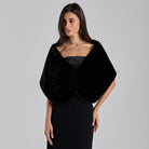 Faux Mink Fur Shawl - shopaleena