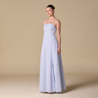 Flared A - Line Dress with Gifted Gathered Off - Shoulder Top - shopaleena