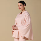 Flowy long sleeve linen top - shopaleena