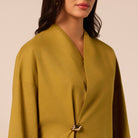Green Long Sleeve Loose Fit Blouse - shopaleena