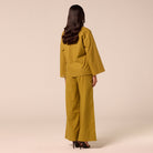 Green Wide Leg Pants - shopaleena